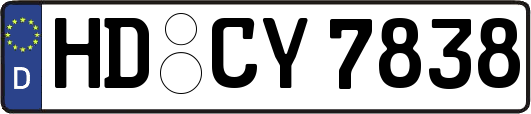 HD-CY7838