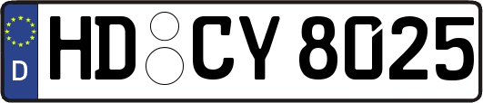 HD-CY8025