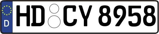 HD-CY8958