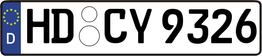 HD-CY9326