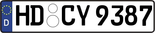 HD-CY9387