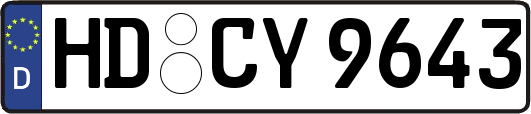 HD-CY9643