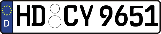 HD-CY9651