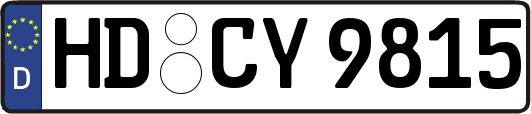 HD-CY9815