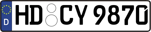 HD-CY9870