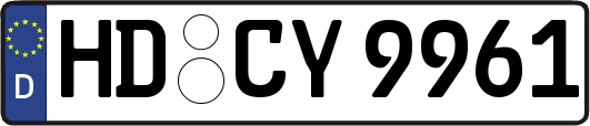 HD-CY9961