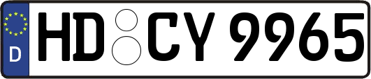 HD-CY9965