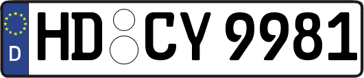 HD-CY9981