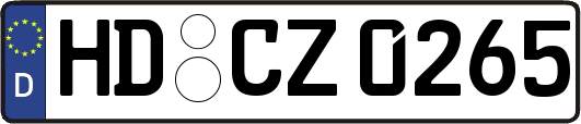 HD-CZ0265