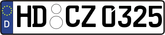 HD-CZ0325