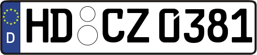 HD-CZ0381