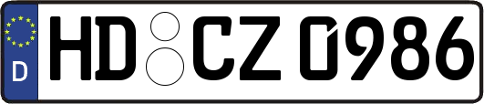 HD-CZ0986