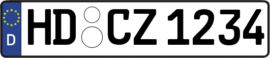 HD-CZ1234
