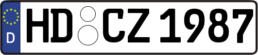 HD-CZ1987