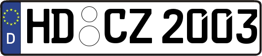 HD-CZ2003