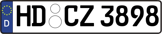 HD-CZ3898