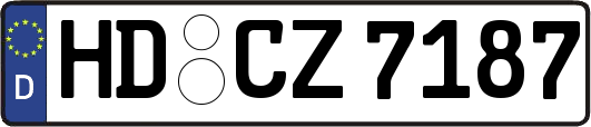 HD-CZ7187