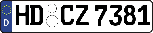 HD-CZ7381
