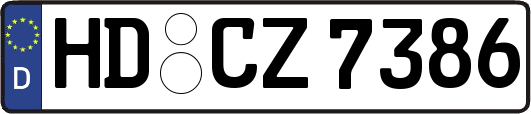 HD-CZ7386
