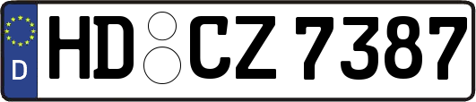 HD-CZ7387
