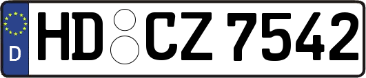 HD-CZ7542
