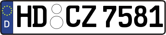 HD-CZ7581