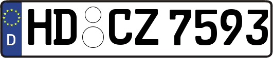 HD-CZ7593