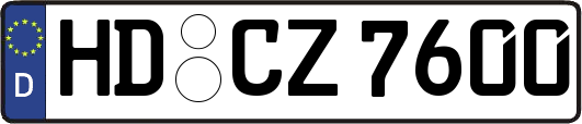 HD-CZ7600