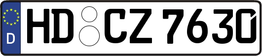 HD-CZ7630