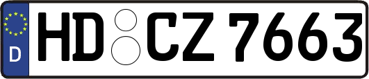HD-CZ7663