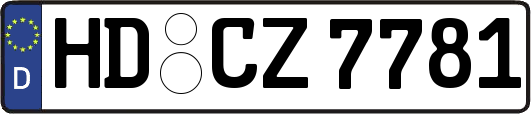 HD-CZ7781