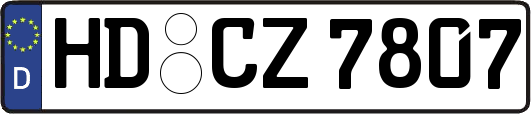 HD-CZ7807