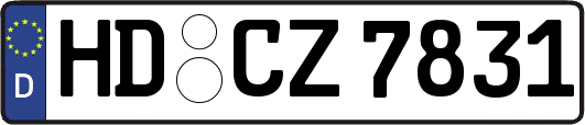 HD-CZ7831