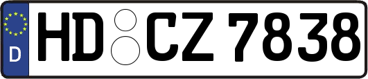 HD-CZ7838