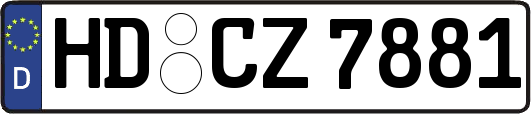 HD-CZ7881