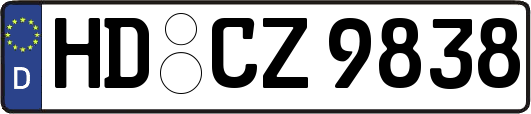 HD-CZ9838