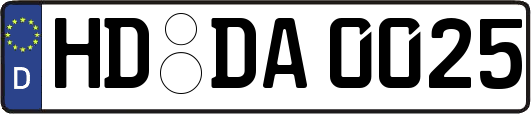 HD-DA0025