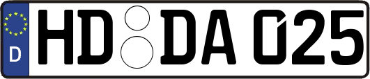 HD-DA025