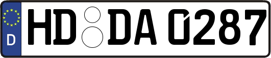 HD-DA0287