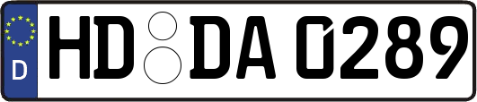HD-DA0289