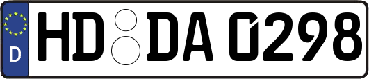 HD-DA0298