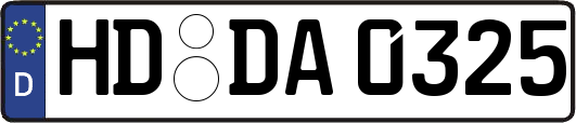 HD-DA0325