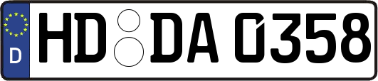 HD-DA0358