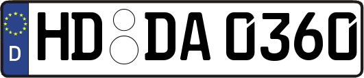 HD-DA0360