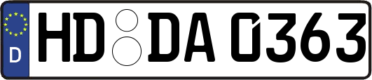HD-DA0363
