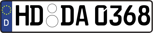 HD-DA0368