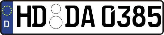 HD-DA0385