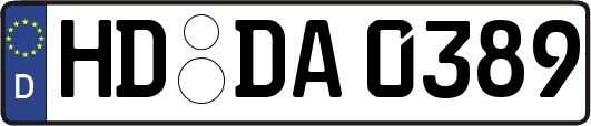 HD-DA0389