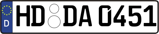 HD-DA0451