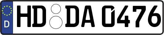 HD-DA0476